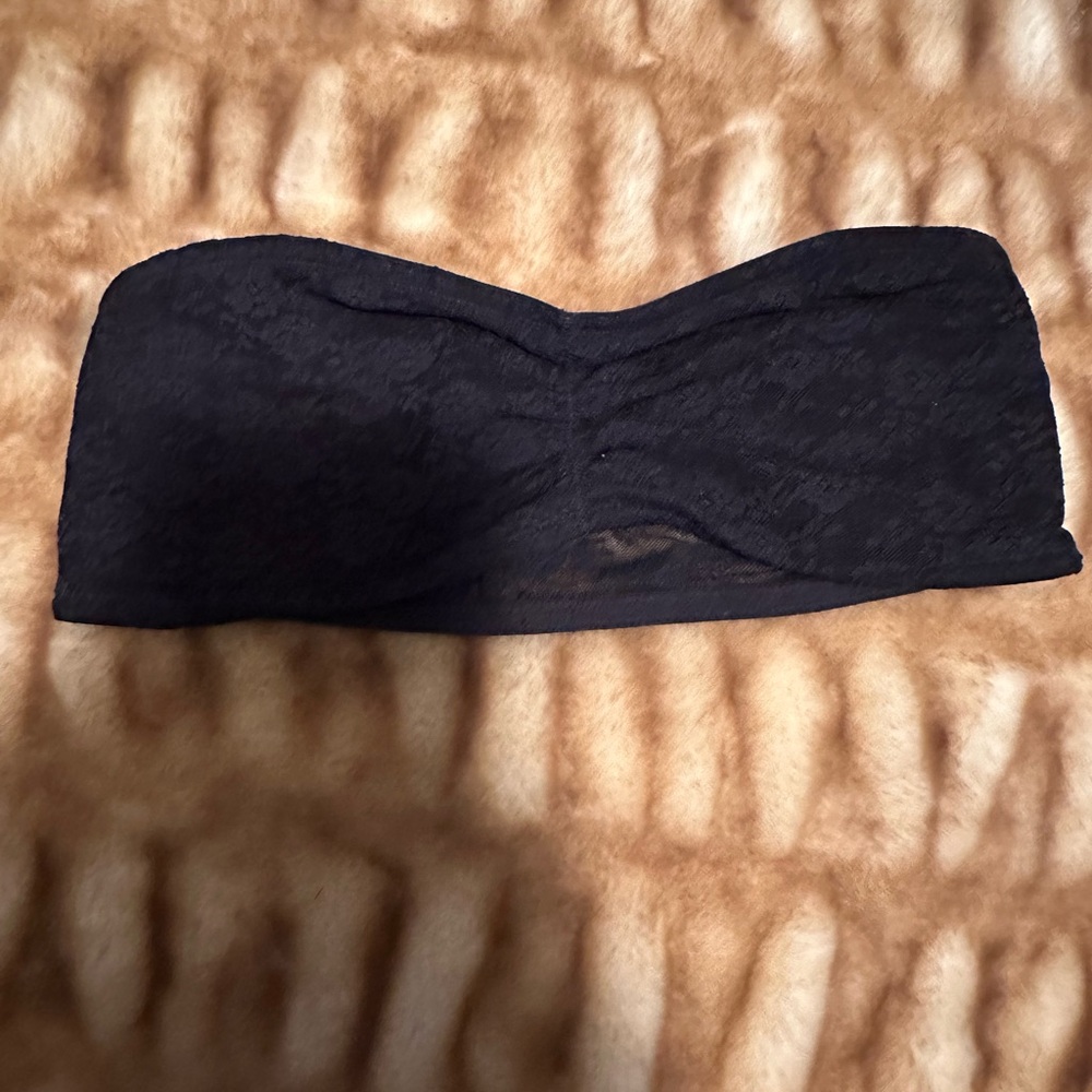 NWOT Black Lace Bandeau Bra from Pink Victoria Secret